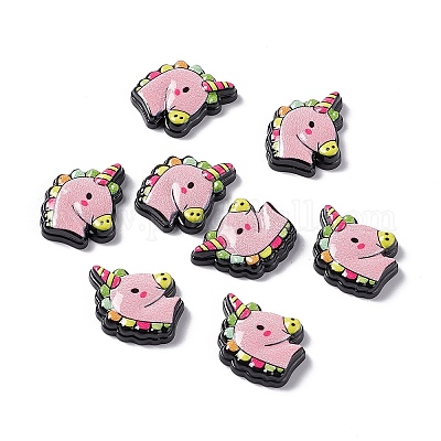 Непрозрачные кабошоны из смолы RESI-C027-05A-1