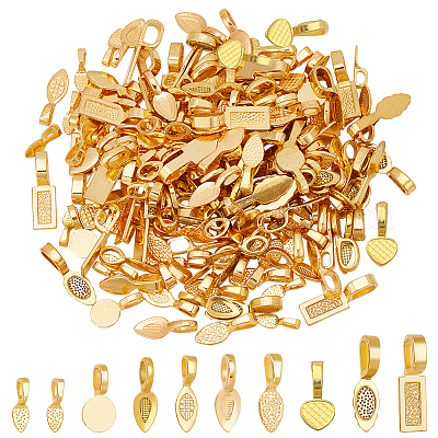 200 шт. 10 стиля литые клеевые плоские скобы FIND-PH0020-15-1