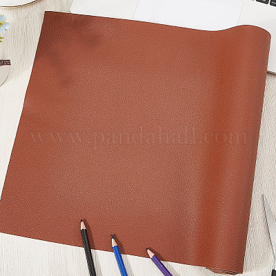 Ткань из искусственной кожи с рисунком личи DIY-WH20081-004B-1