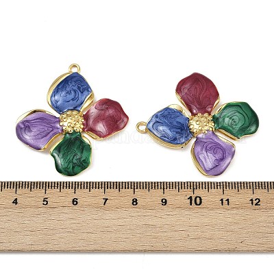 Подвески из нержавеющей стали 304 с эмалью STAS-L290-13G-1