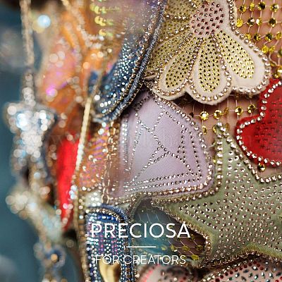 Preciosa® maxima кристалл круглые камни Y-PRC-RBSS18-00030-1