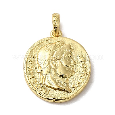 Латунные подвески KK-Z033-21G-1