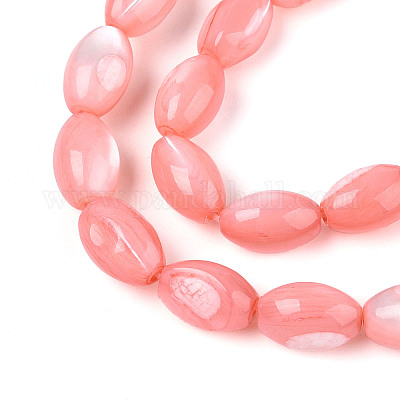 Нити бусин из натуральной ракушки трохус&nbsp;SHEL-K006-19-01E-1