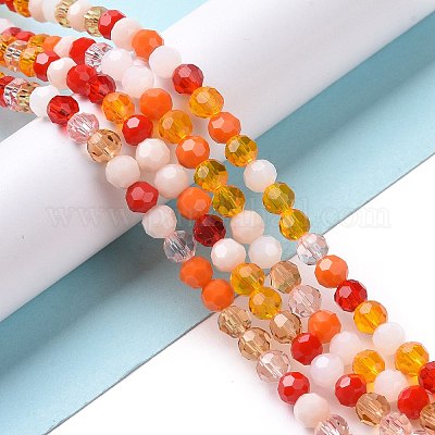 Стеклянные бусины GLAA-E036-09C-1