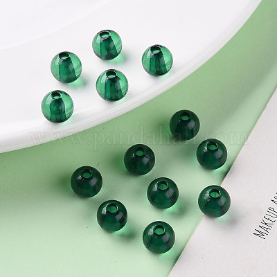 Прозрачные акриловые бусины&nbsp;LS-MACR-S370-A8mm-735-1