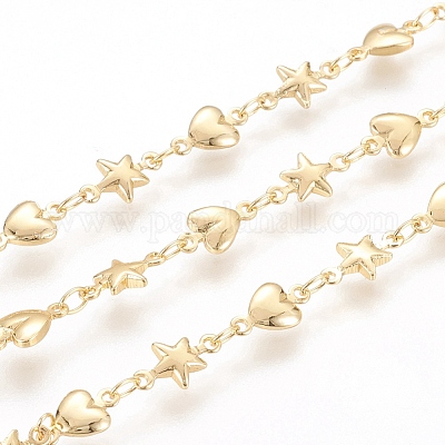 Цепь из латуни длиной 3.28 фут X-CHC-G011-06G-1