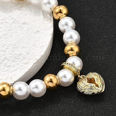 Латунь браслеты простирания BJEW-C098-07B-1