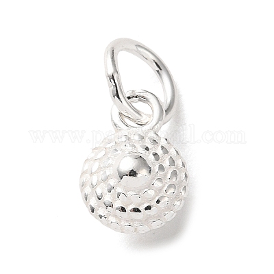 925 подвеска-блюдце из стерлингового серебра с соединительными кольцами STER-H118-04S-1