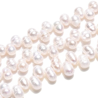 Нити из натурального культивированного пресноводного жемчуга PEAR-T006-09-1