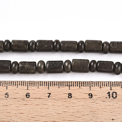 Природного пирита бисер нитей G-N346-03A-01-1