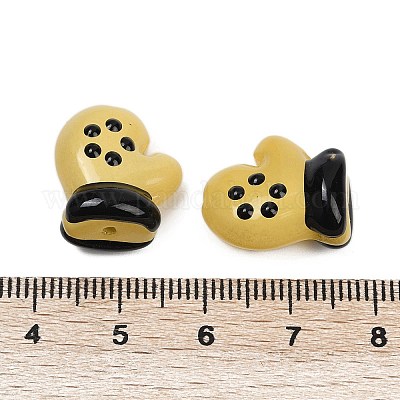 Бусины из стеклянной эмали LAMP-R004-07E-1