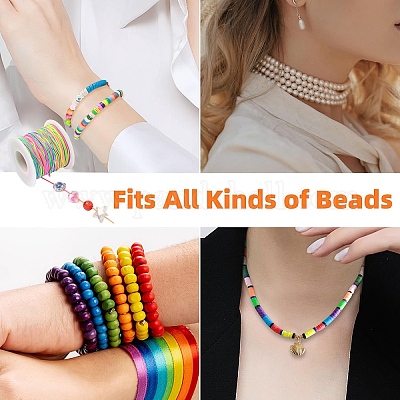 Круглый эластичный шнур из полиэстера&nbsp;EC-YW0001-02A-1