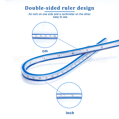 Wholesale OLYCRAFT 3pcs 12 Inch(30cm) Flexible Curve Ruler Flex Design Ruler  for Drawing and Sewing Curve Ruler Flexible Curve Rulers for Engineering  Design Graphics and Garment 