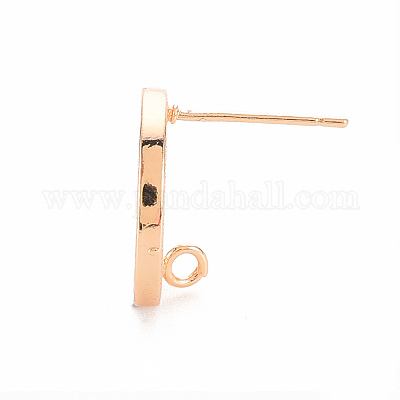 Латунная фурнитура для серег KK-T062-211G-NF-1