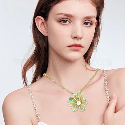 8 шт. брошь-трансформер из сплава с крючками для подвески&nbsp;FIND-SC0019-06B-G-1