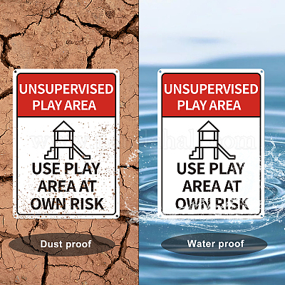 Уф-защищенный и водонепроницаемый алюминиевый предупреждающие знаки AJEW-WH0111-H18-1