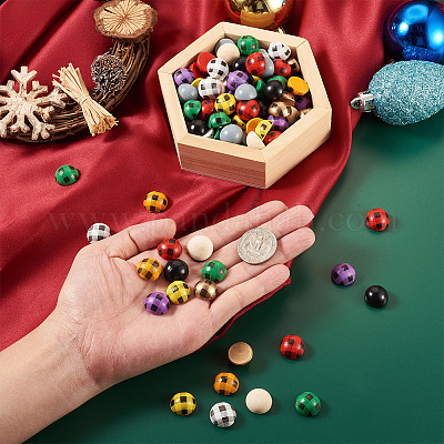 200 шт. кабошоны из дерева схима WOOD-CD0001-25-1