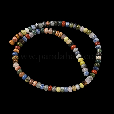 Природных драгоценных камней смешанного бисер нитей G-A280-A01-01-1