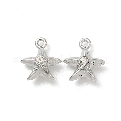 Подвески из сплава и страза FIND-L024-08P-1