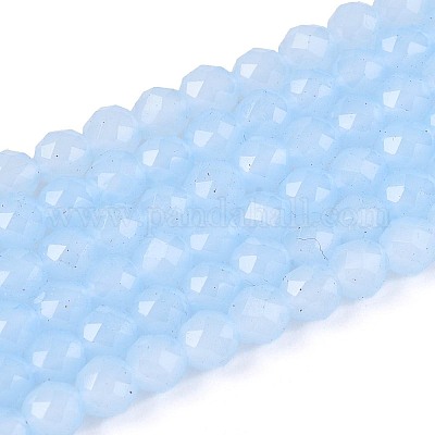 Стеклянные бусины&nbsp;GLAA-T028-4mm-11F-1