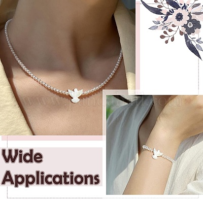 Бусины из натуральных ракушек&nbsp;BSHE-H017-02-1