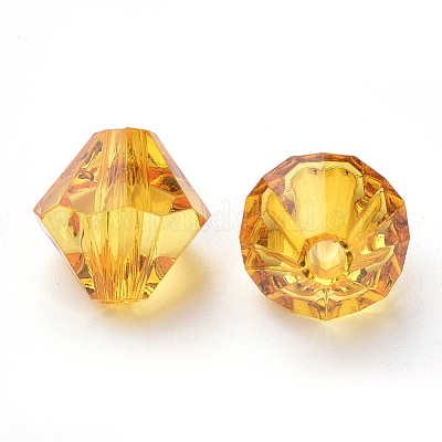 Прозрачные акриловые бусины&nbsp;TACR-S146-10mm-10-1