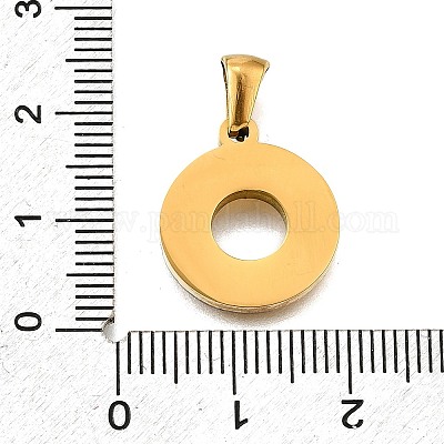 Подвески из нержавеющей стали 304 золотистого цвета STAS-K300-01G-O-1