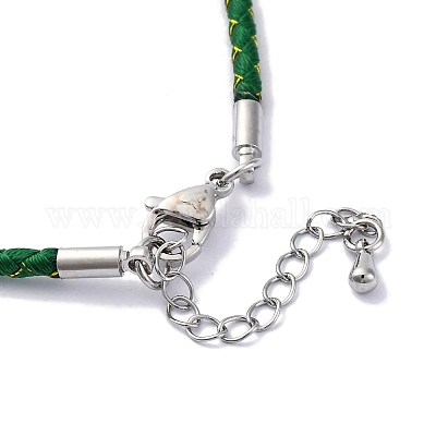 Изготовление плетеных браслетов из полиэфирного шнура MAK-Z003-01P-21-1