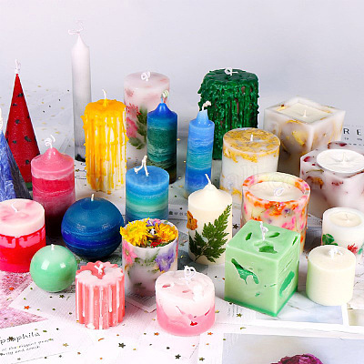 Stampi per candele in plastica all'ingrosso 