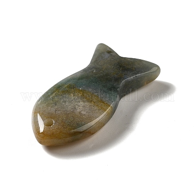 Природные моховой агат подвески&nbsp;G-G932-B14-1