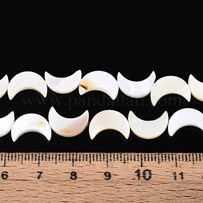 Нити бусин из натуральных пресноводных ракушек SHEL-Q024-015B-01-1