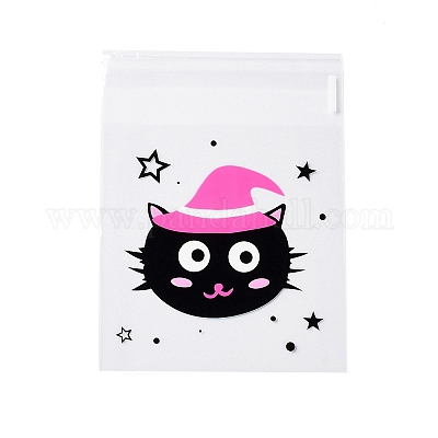 Пластиковый пакет для выпечки на тему хэллоуина ABAG-F007-03B-1