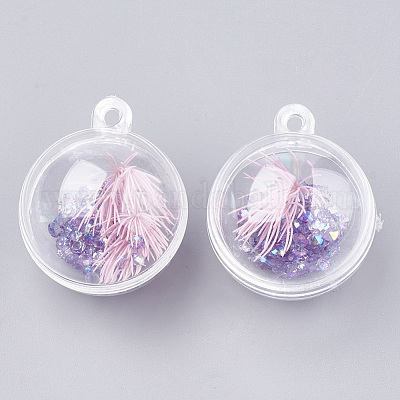 Пластиковые шариковые подвески MACR-S298-02-M-1