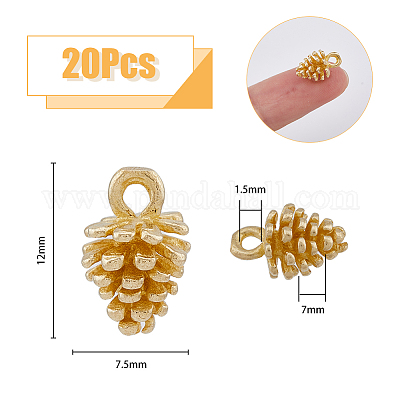Латунные подвески KK-FH0006-20-1