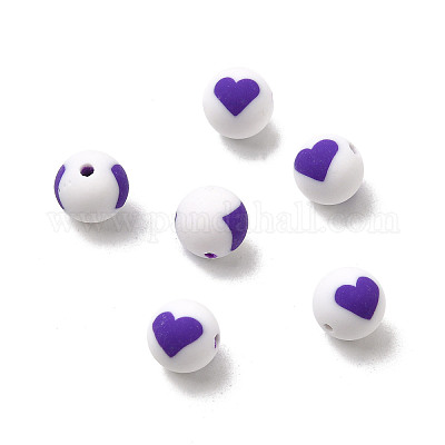 Бусины из полимерной глины  CLAY-I011-01B-06-1