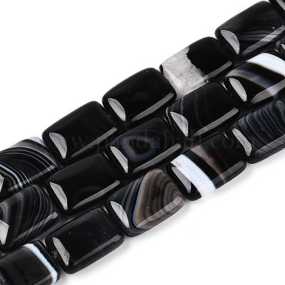 Природный агат бисер нитей G-N356-03A-01-1