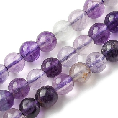 Природного флюорита бисер нитей G-E598-02A-1