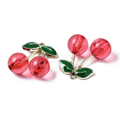 Подвески из эмали и сплава ENAM-N056-185B-1