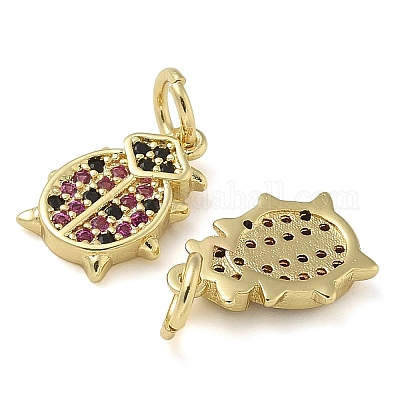 Стойки обшивки латунь кубического циркония подвески KK-K392-01G-1