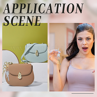 15 шт. Поворотные застежки из сплава FIND-UN0007-75G-1