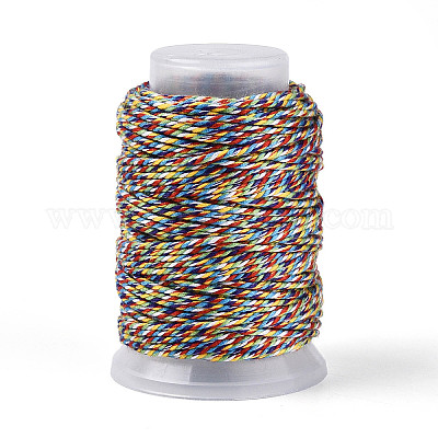 22 м радужного макраме-шнура&nbsp;OCOR-T017-07I-1