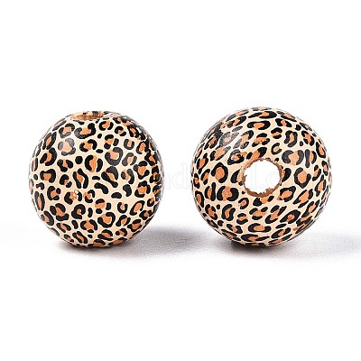 Набивные шима деревянные бусины WOOD-N017-01D-1