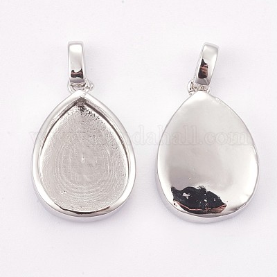 Сеттинги для кулона (кабошонов) ZIRC-E149-30P-1