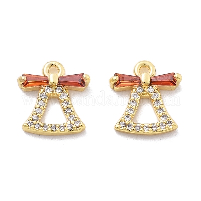 Латунные микро проложить кубического циркония подвески KK-B134-37G-1