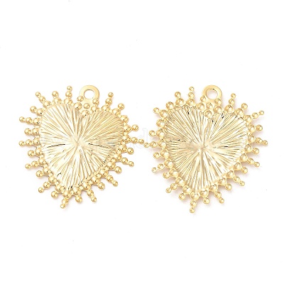 Латунные филигранные подвески KK-M250-17G-1