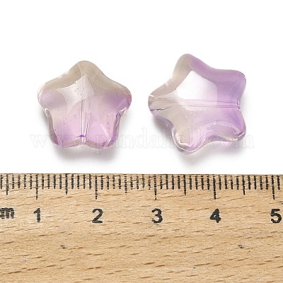 Прозрачные стеклянные бусины GLAA-B029-01L-1