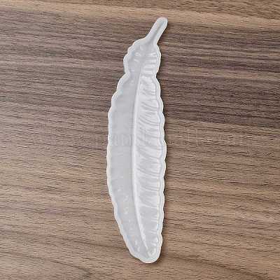 DIY Bookmark Silicone Mold Feather Epoxy Resin Casting Molds