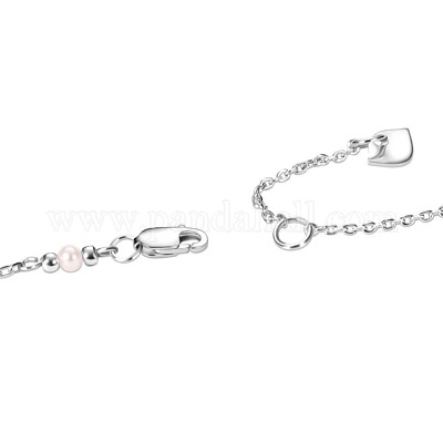 Ожерелья с подвеской из стерлингового серебра с кубическим цирконием «клевер 925» TS-N339-S-1