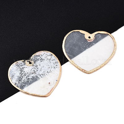 Подвески из натуральных ракушек Capiz SSHEL-N034-130A-01-1