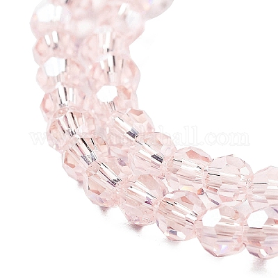 Гальванизируйте прозрачное стекло бисер нитей EGLA-A035-T4mm-A20-1